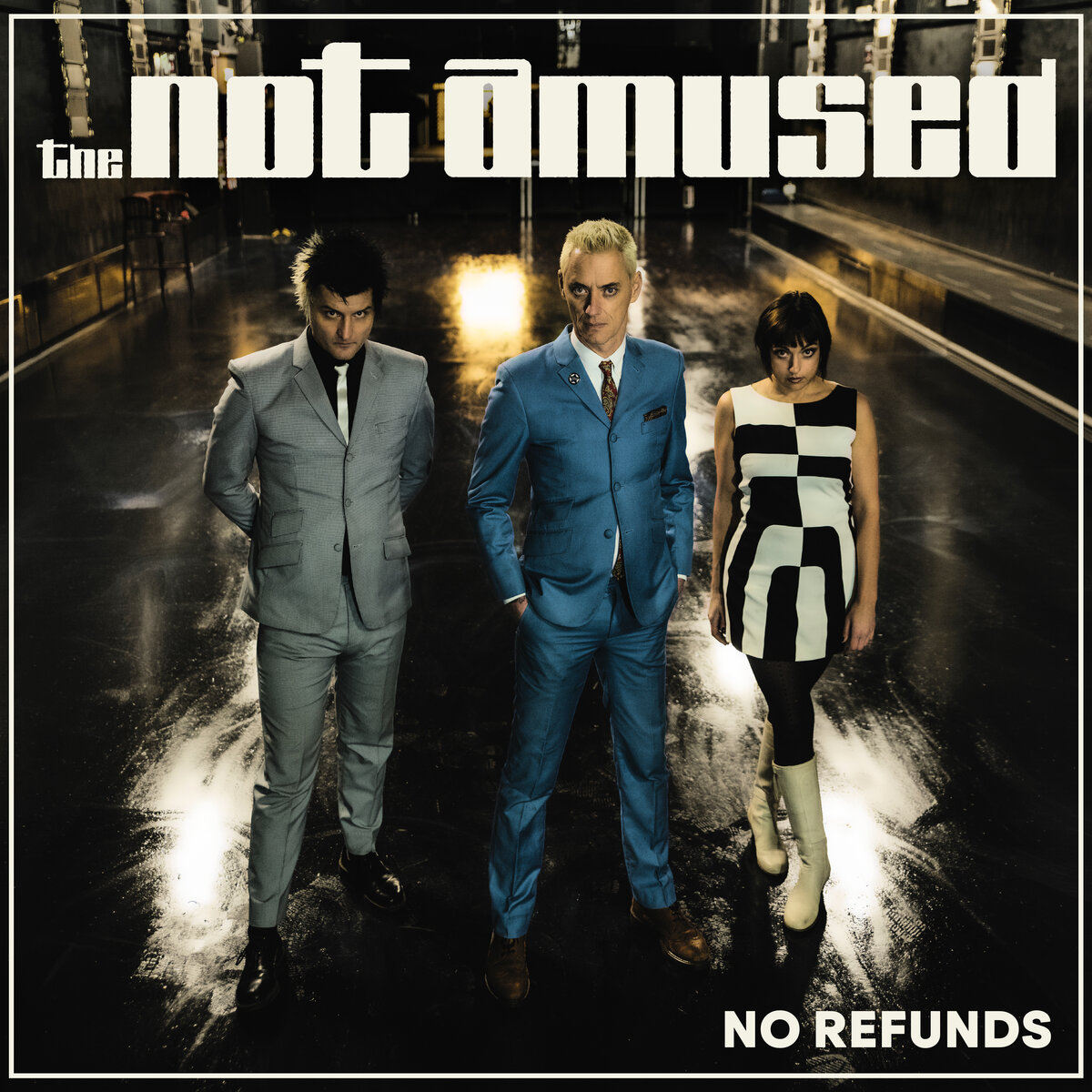 No Refunds album cover by The Not Amused